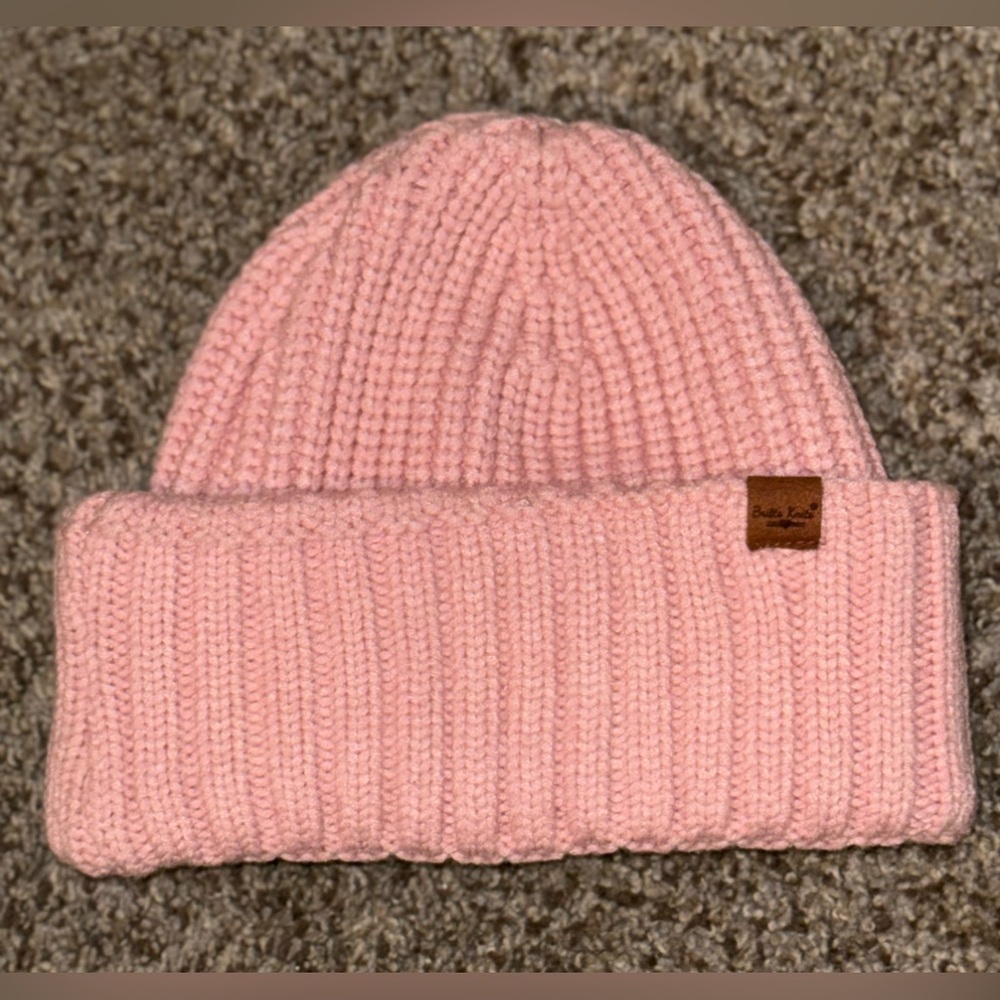 NWOT Pink Beanie